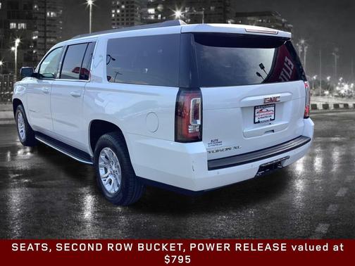 White Frost Tricoat 2018 GMC Yukon XL SLT