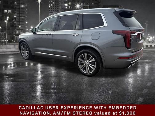 Satin Steel Metallic 2022 Cadillac XT6 Premium Luxury AWD