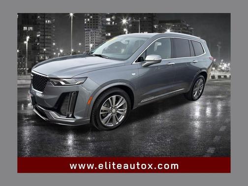 Satin Steel Metallic 2022 Cadillac XT6 Premium Luxury AWD