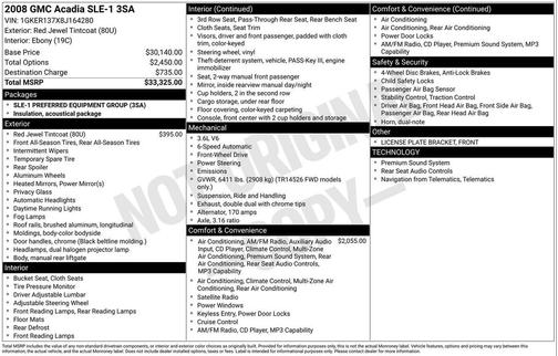 2008 GMC Acadia SLE-1