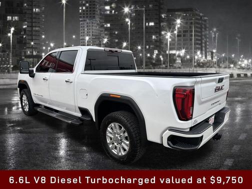 White Frost Tricoat 2020 GMC Sierra 2500 Denali