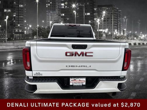 White Frost Tricoat 2020 GMC Sierra 2500 Denali
