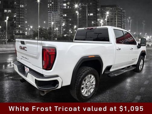 White Frost Tricoat 2020 GMC Sierra 2500 Denali