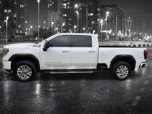 White Frost Tricoat 2020 GMC Sierra 2500 Denali