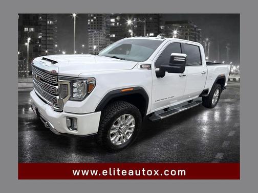 White Frost Tricoat 2020 GMC Sierra 2500 Denali