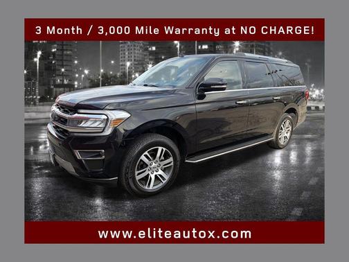 Agate Black Metallic 2022 Ford Expedition Max Limited