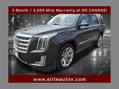 Dark Granite Metallic 2017 Cadillac Escalade Premium Luxury