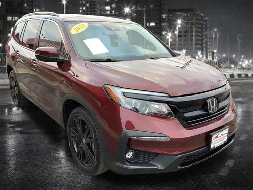 Maroon 2022 Honda Pilot AWD Special Edition