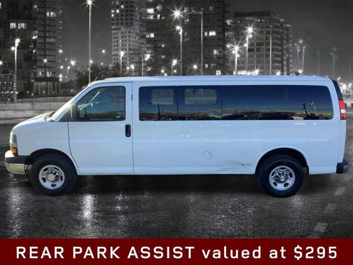 Summit White 2021 Chevrolet Express 3500 RWD 3500 Extended Wheelbase LT