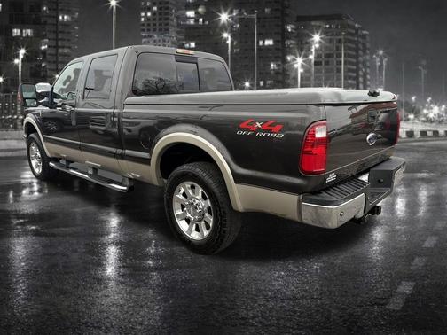 Brown 2008 Ford F-250 Lariat