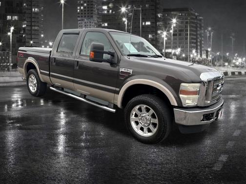 Brown 2008 Ford F-250 Lariat
