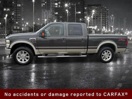 Brown 2008 Ford F-250 Lariat