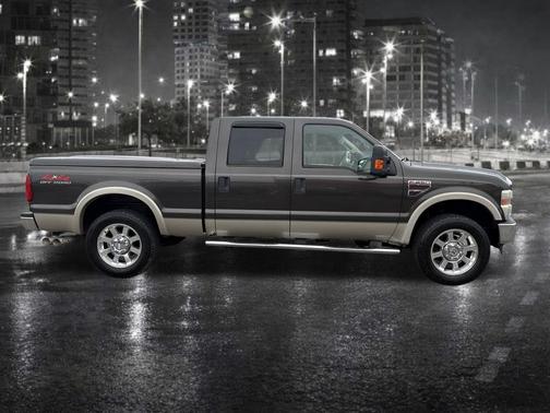 Brown 2008 Ford F-250 Lariat