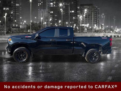 Black 2019 Chevrolet Silverado 1500 Custom Trail Boss