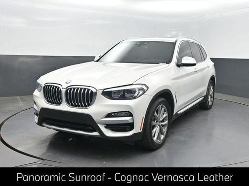 Mineral White Metallic 2019 BMW X3 sDrive30i