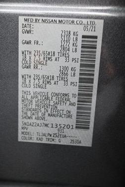 2021 Nissan Murano S FWD