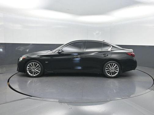 Black Obsidian 2019 INFINITI Q50 3.0t LUXE