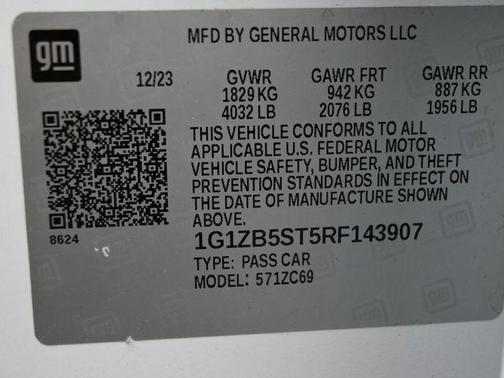 2024 Chevrolet Malibu 1LS