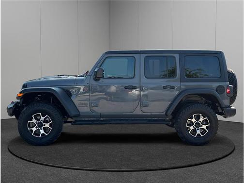 Gray 2023 Jeep Wrangler Rubicon