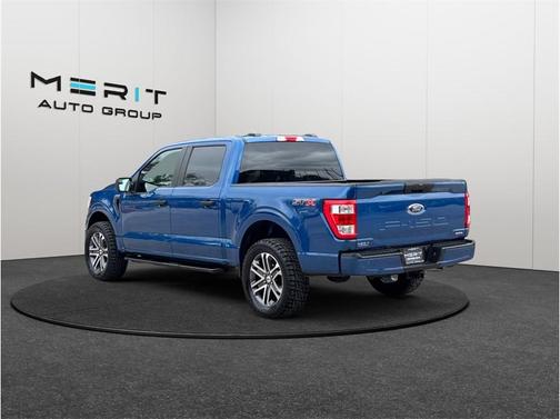 Blue 2022 Ford F-150 XL
