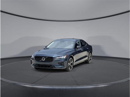 Blue 2024 Volvo S60 B5 Core Dark Theme