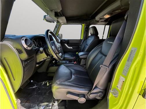Green 2016 Jeep Wrangler Unlimited Rubicon