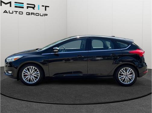 Black 2015 Ford Focus Titanium
