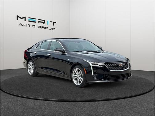 Black 2021 Cadillac CT4 Luxury