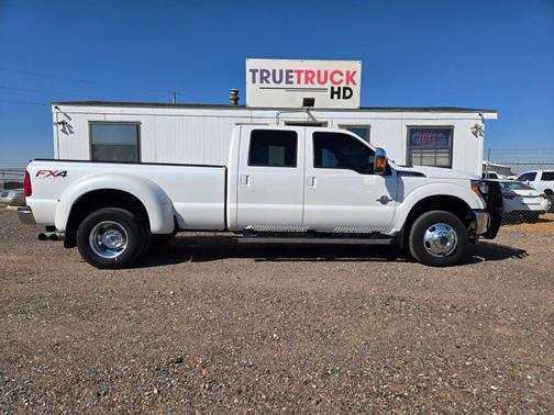 White 2012 Ford F-350 Lariat