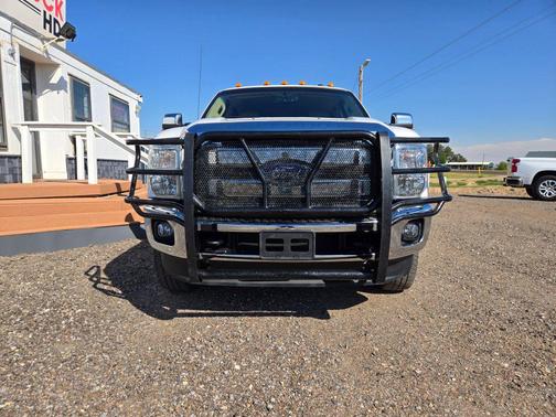 White 2012 Ford F-350 Lariat