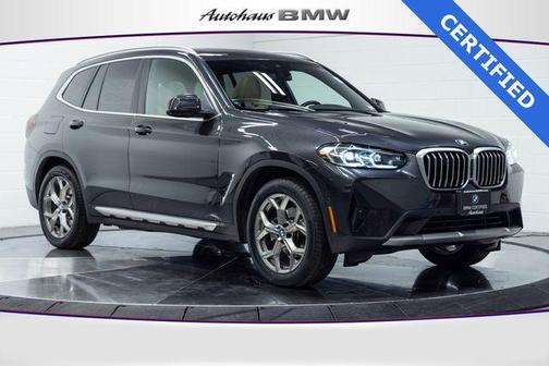 Dark Graphite Metallic 2023 BMW X3 xDrive30i