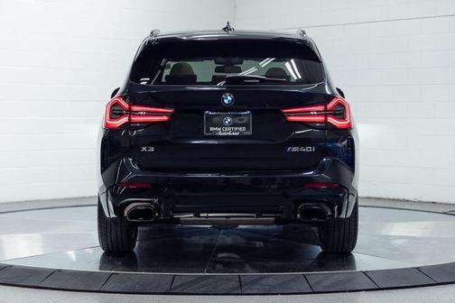 Black Sapphire Metallic 2024 BMW X3 M40i