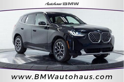 Black Sapphire Metallic 2026 BMW X3 30 xDrive