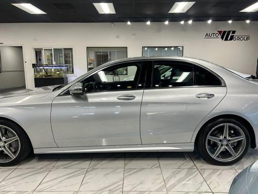 Silver 2016 Mercedes-Benz C-Class C 300 Sedan 4D