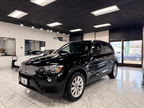 Black 2017 BMW X3 sDrive28i