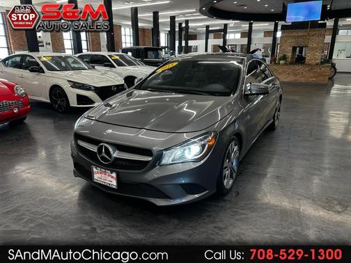 Gray 2015 Mercedes-Benz CLA-Class Base