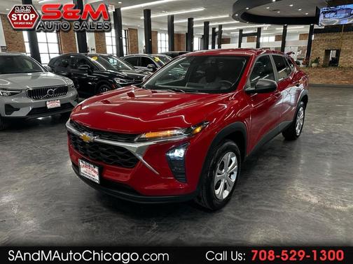 Red 2026 Chevrolet Trax LS