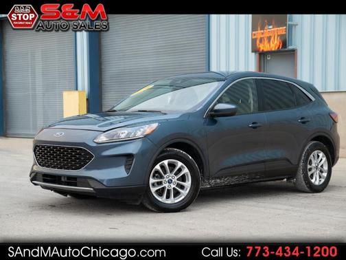 Blue 2020 Ford Escape SE