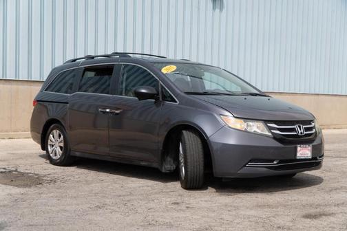 Gray 2015 Honda Odyssey EX-L