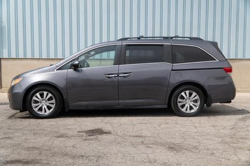 Gray 2015 Honda Odyssey EX-L