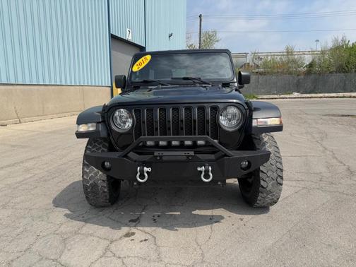 Black 2018 Jeep Wrangler Unlimited Rubicon