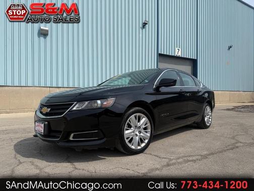 Black 2018 Chevrolet Impala LS