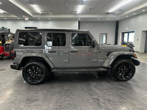 Gray 2023 Jeep Wrangler 4xe Sahara