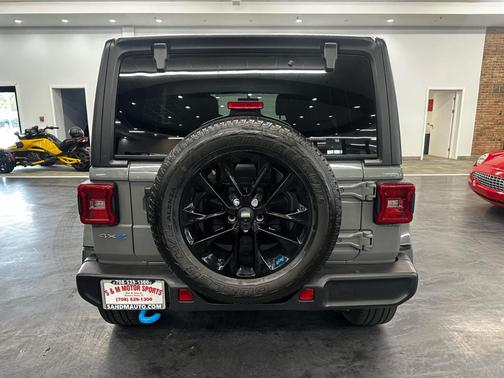 Gray 2023 Jeep Wrangler 4xe Sahara