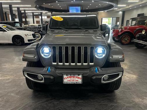 Gray 2023 Jeep Wrangler 4xe Sahara