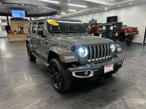 Gray 2023 Jeep Wrangler 4xe Sahara