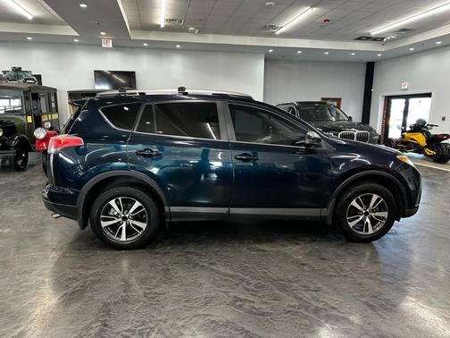 Dark Blue 2017 Toyota RAV4 XLE