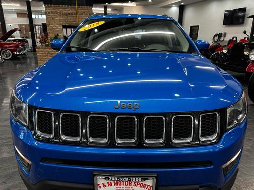 Blue 2018 Jeep Compass Latitude