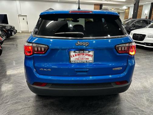 Blue 2018 Jeep Compass Latitude