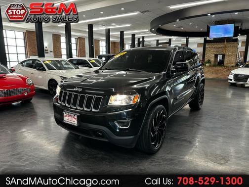 Black 2015 Jeep Grand Cherokee Laredo